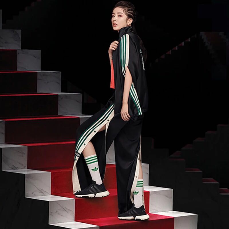 Adidas Original Womens Adibreak OG Track Pants Black DH4602 Pants