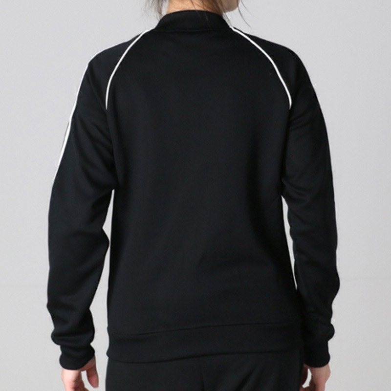 Adidas SST Track Jacket Womens Superstar Track Jacket CE2392 Black SST Track Jacket