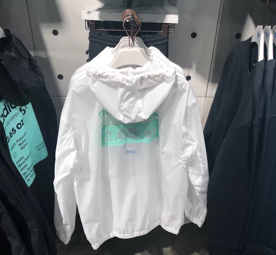 Adidas Original Mens Windbreaker Sport Jacket DT0940 DT0941 Black And White 2 Color Hoody