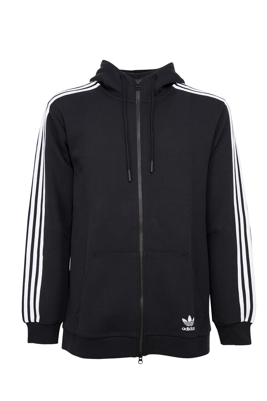 Adidas Original Felpe CW5068 Black Curated Hoodie Mens Zipper Jacket