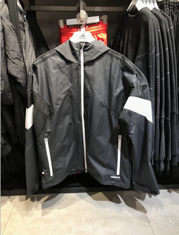 Adidas Originals Mens Iconics Wind Jacket CW5156 Windbreaker Zip Hoodies