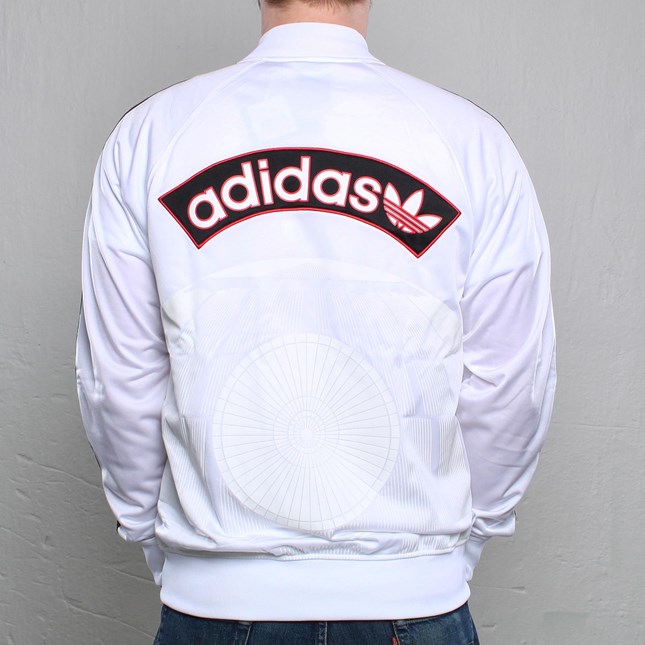Original Adidas Star Wars Death Star V33809 White Track Top Jacket