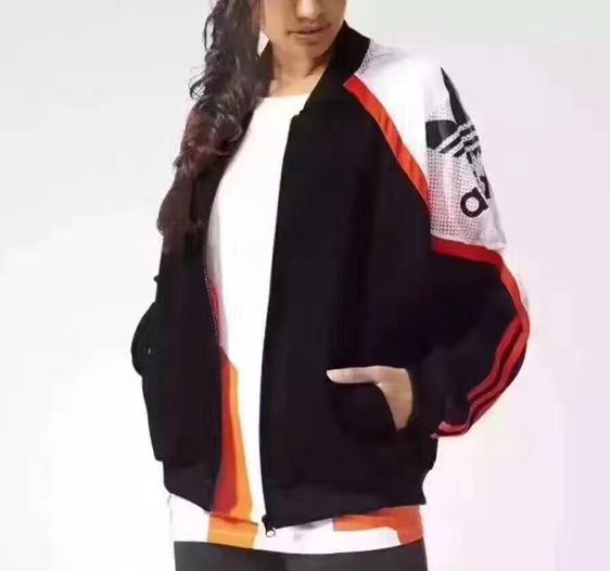 Original New Arrival 2016 Adidas Dress Originals Women's jacket Mandarin Collar Clothing Full Sportswear AJ8867