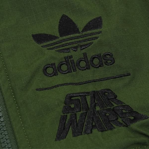 NEW Original Adidas Star Wars Han Solo Flight Jacket Strong Olive Track Top Adidas O58953 Coat