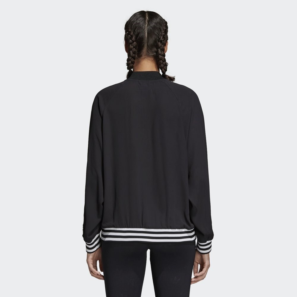 Original Adidas Womens Black Mesh Rita CF4761 Superstar Track Jacket