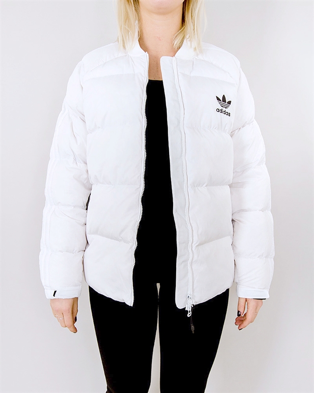 Original Adidas Superstar Womens Down Jacket BS4418 White Jackets Winter Down Coat