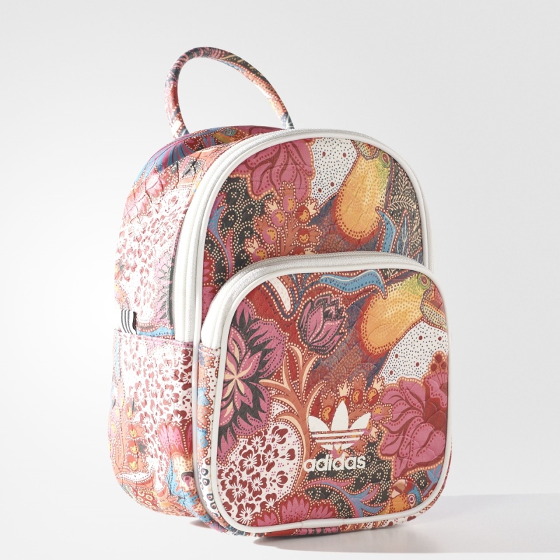 Adidas Originals MINI Classic Farm Flowers Backpack BK7072 Women Bag