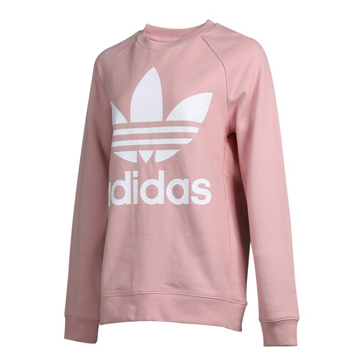 Adidas Oversize Sweashirt Pink DH4432 Trefoil Sport Sweater