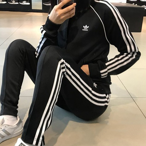 Adidas Originals Womens SST TRACK PANTS CE2400 Black Superstar Track Pants