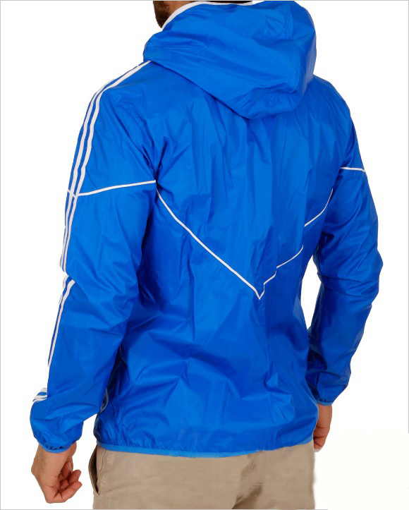 Adidas Original Herren Regen Jacket X52184 Windbreaker Zip Hoody