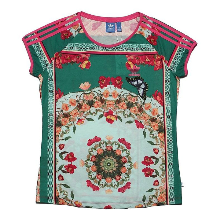 Adidas Womens Brazil World Cup Tees F78101 Farm Borboflor Tees