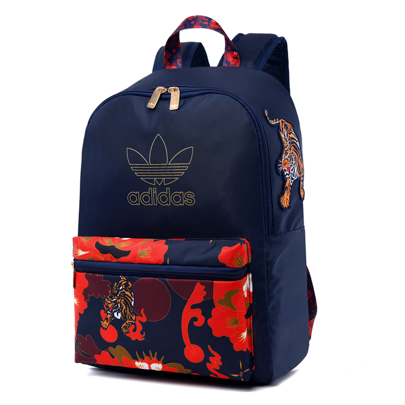 Original Adidas Tiger GE6202 Navy Bag GE6201 Black CNY Classic Backpack E