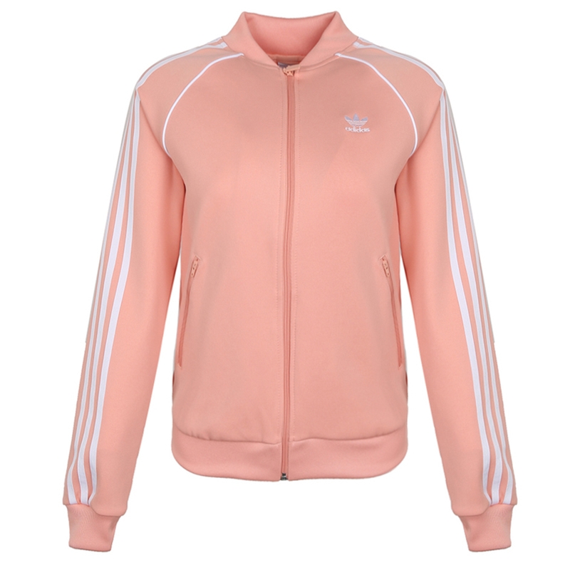 Adidas Original Womens Pink Jacket DV2635 SST Dust Track Jacket