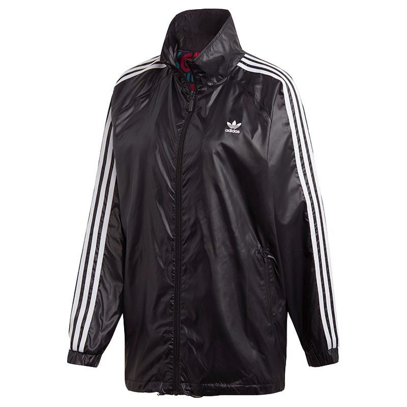 Adidas Original Womens Hattie Wright  Windbreaker DV2655 Jacket All-Over Wright Jacket