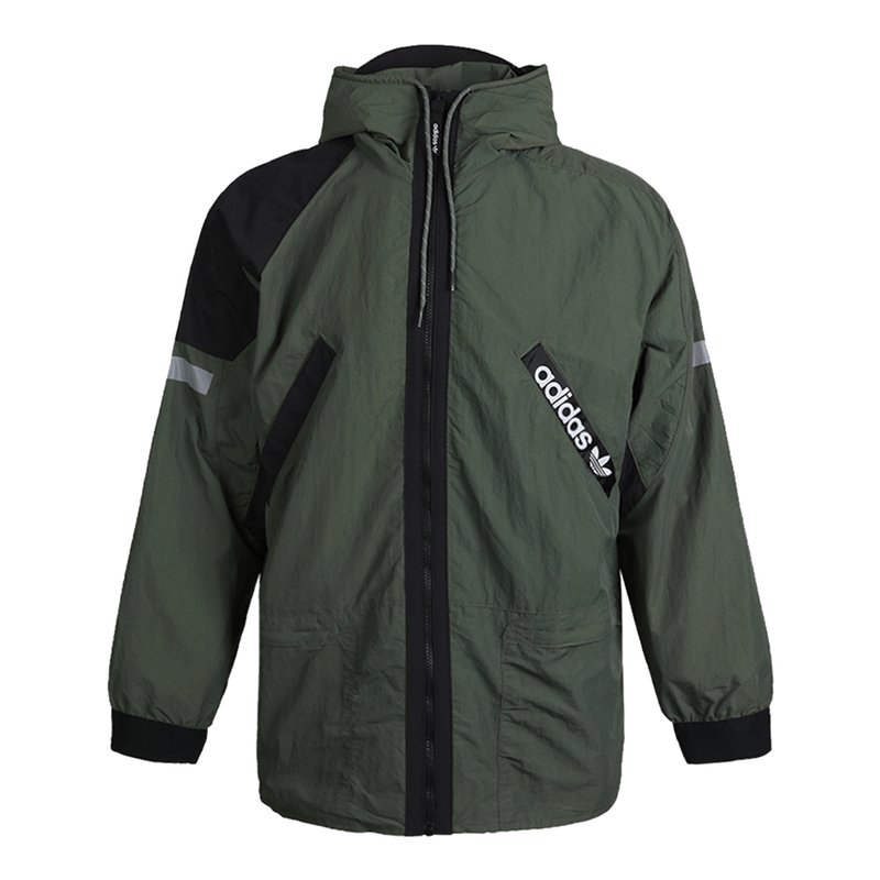Adidas Adventure FZ Windbreaker Oliver Zip Base Green GD5587 Jacket