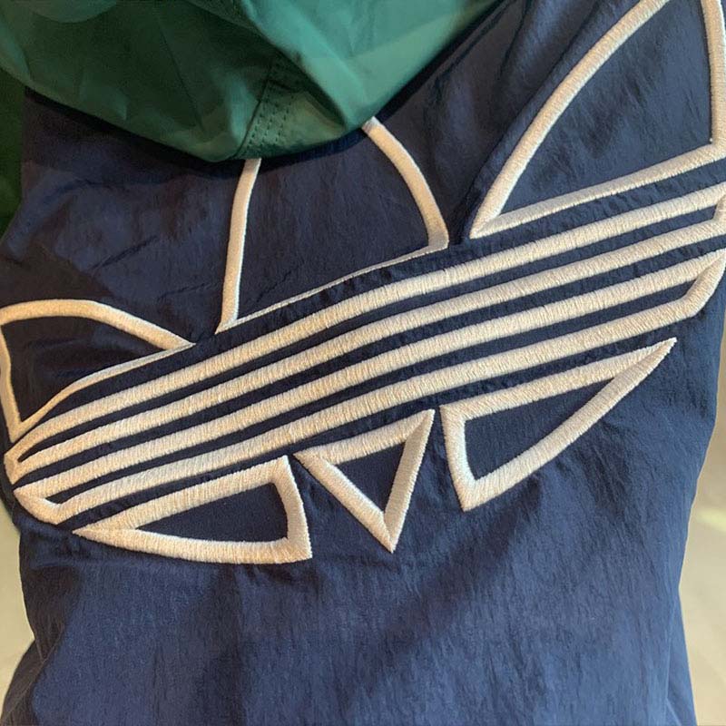 Adidas Originals Big Trefoil Windbreaker GE6238 Turf Green Jacket