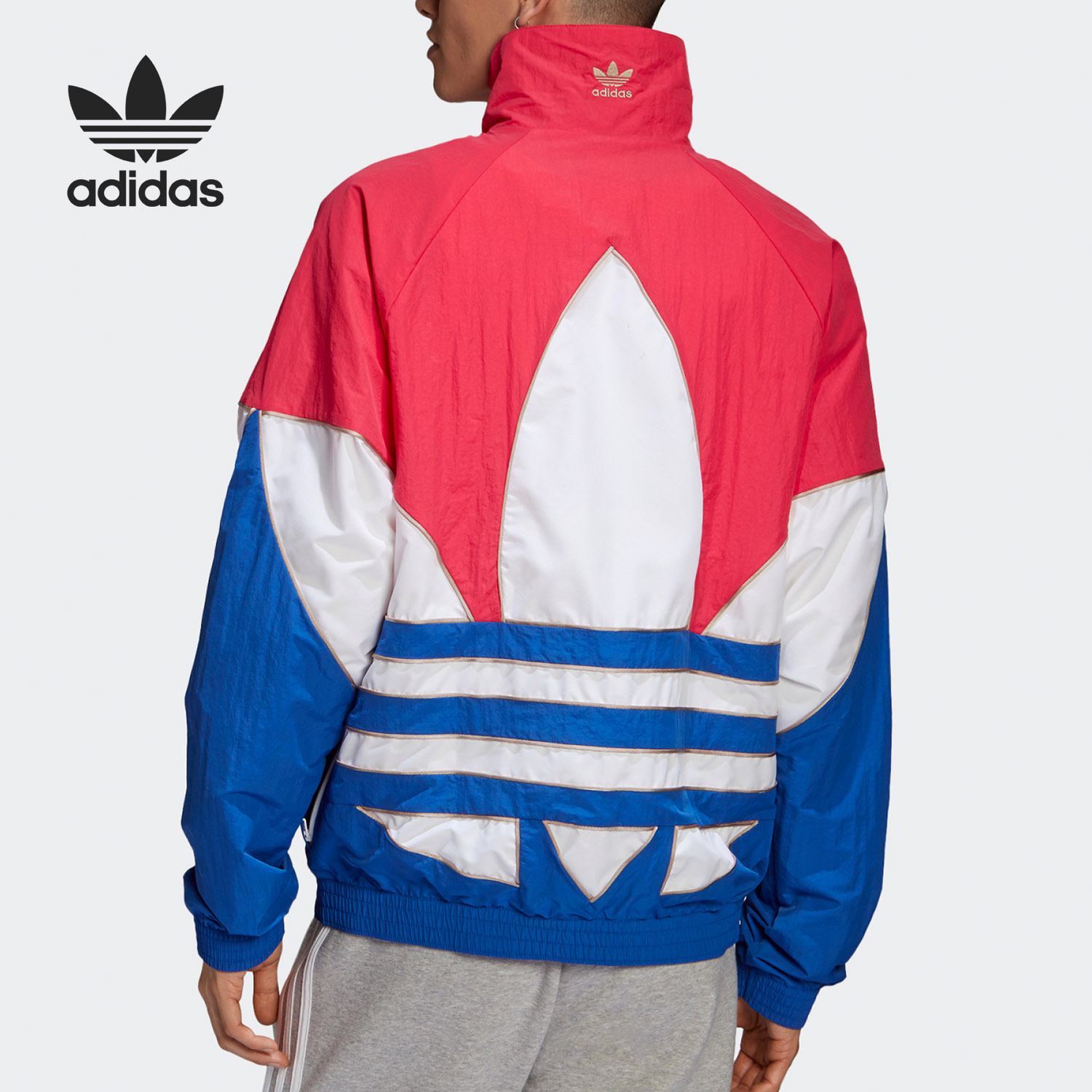 Adidas Big Trefoil Woven Track GE6224 Colorblock GE0865 Jacket