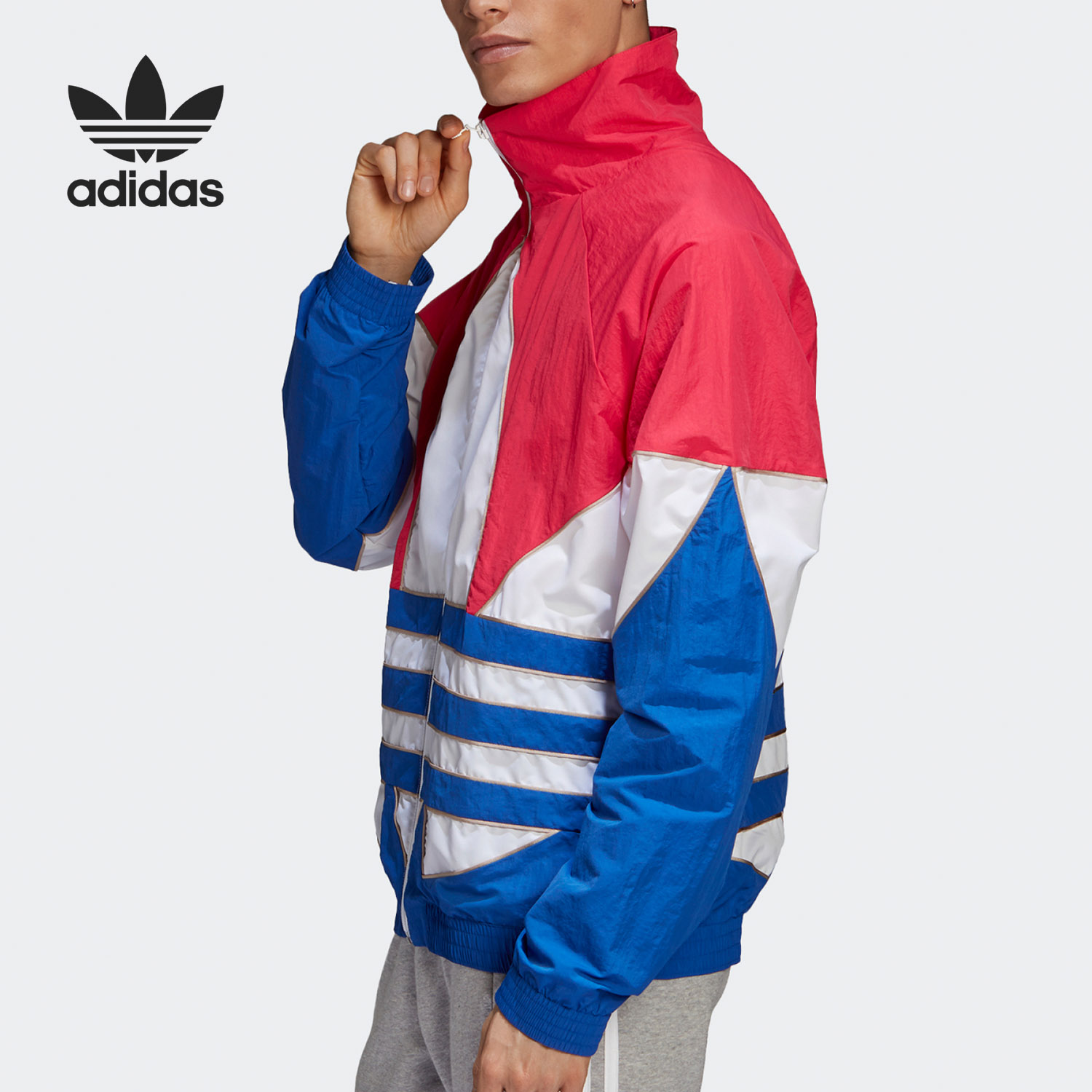 Adidas Big Trefoil Woven Track GE6224 Colorblock GE0865 Jacket