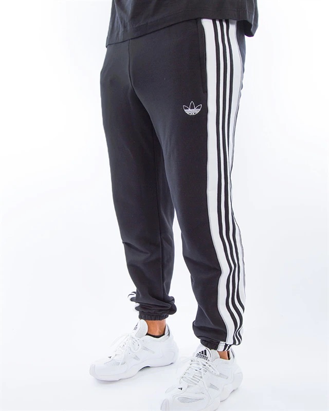 Adidas Originals 3 Stripes Panel Sweat ED6255 Black Pants Jogger ED6258 Grey Pants