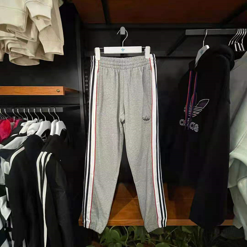 Adidas Originals 3 Stripes Panel Sweat ED6255 Black Pants Jogger ED6258 Grey Pants