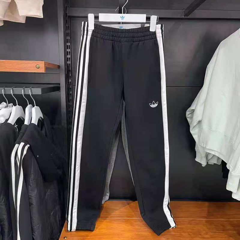 Adidas Originals 3 Stripes Panel Sweat ED6255 Black Pants Jogger ED6258 Grey Pants