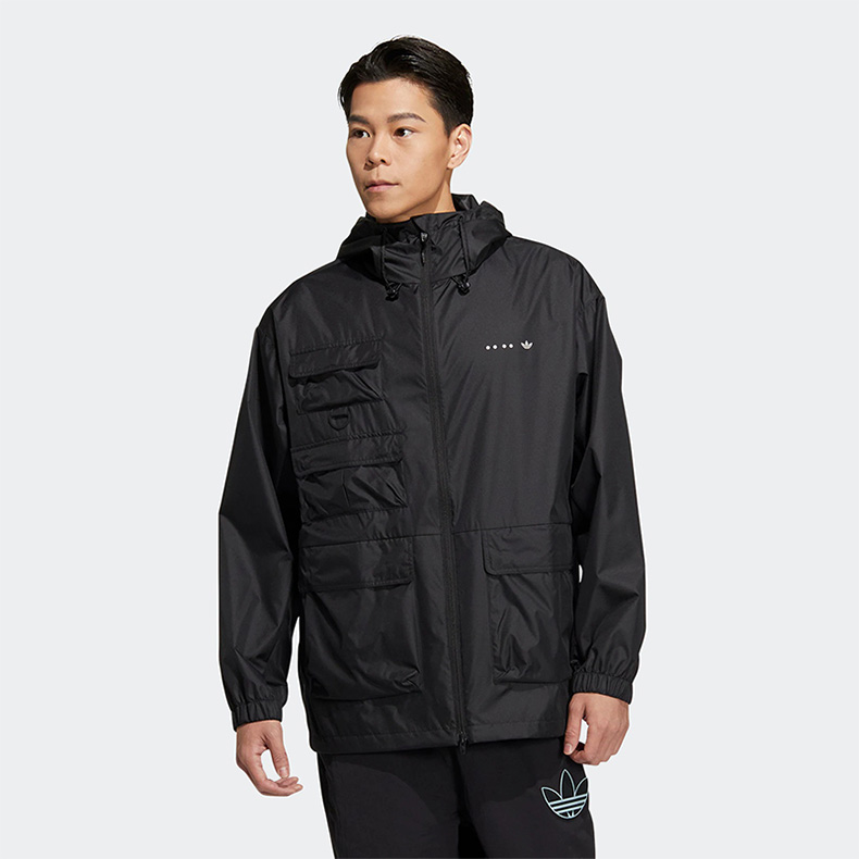 Adidas Adicolors Tights Black HS2025 Windbreaker Hoody