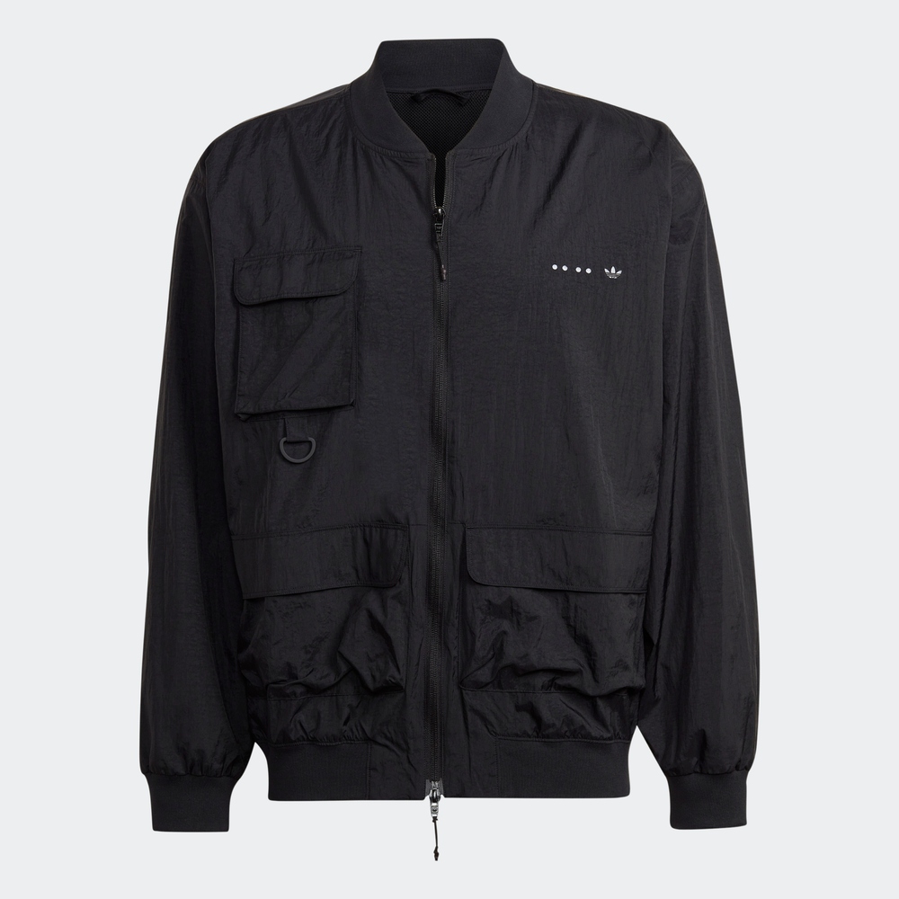 Adidas Reveal Cargo Track Jacket HK2745 Black Bomber Jacket アディダス公式通販】Reveal カーゴ トラックジャケット [IE630]｜[HK2745]｜オリジナルス メンズ ジ