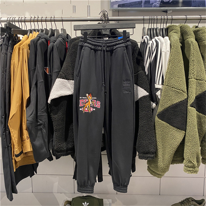 Adidas Disney Bambi Graphic Pants HE6859 Black Jogger HE6875 Hoody Full suit