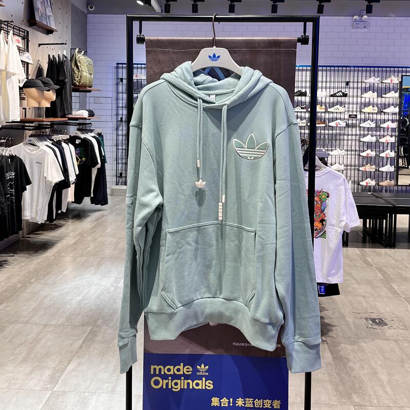 Adidas Original Unisex HS Hoodie HS1999 Blue HS2000 Purple HS1998 Black Adicolor Hoodie Mens Sport Gym Running Casual