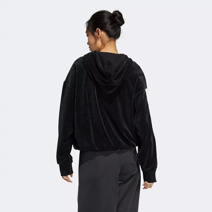 Adidas Original Womens Adibreak Hoody Black IC8140 Hoody アディブレイク パーカー 