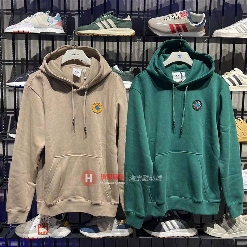 Adidas Original Mens 3 Colors II8475 II8476 II8477 WH Hoodie WANDER HOUR プルオーバーパーカー