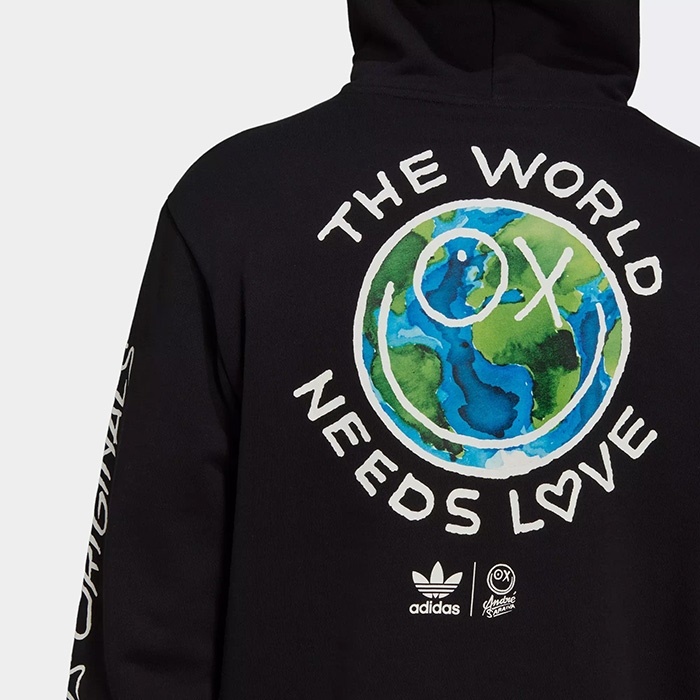 Adidas Original Mens AS Hoodie HR7112 Trefoil Hoodie Lifestyle HL9236 X ANDRÉ SARAIVA HOODIE