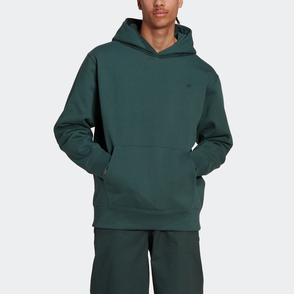 Adidas Adicolor Contemp Hoodie HK0304 Green Logo Top Hoody