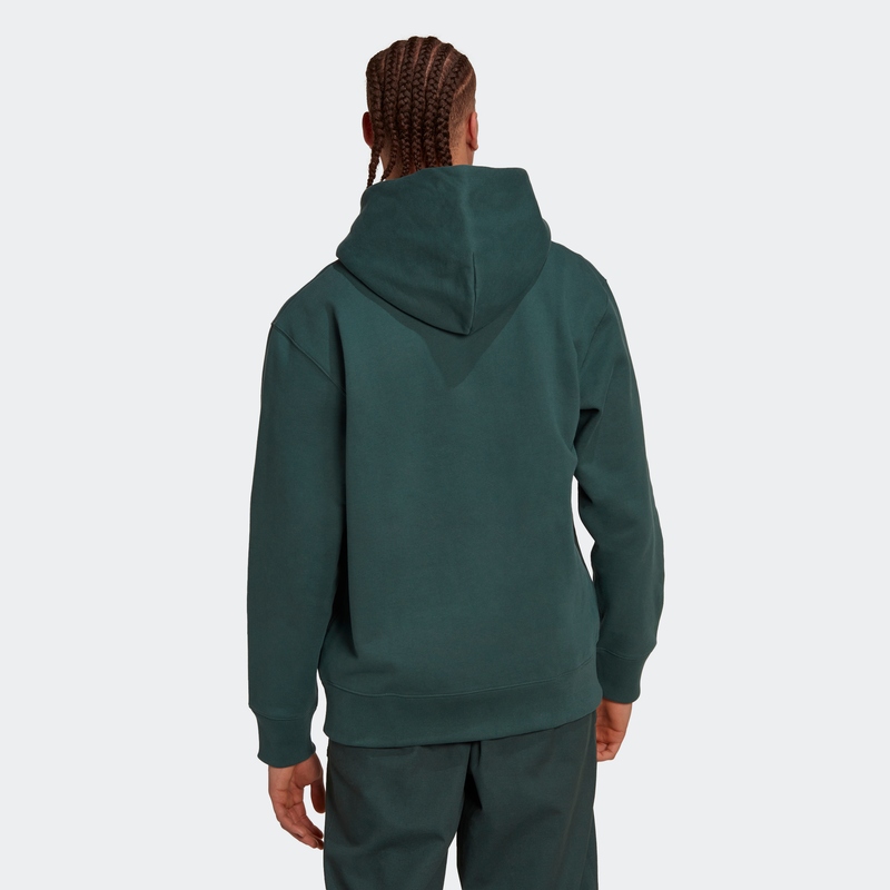 Adidas Adicolor Contemp Hoodie HK0304 Green Logo Top Hoody