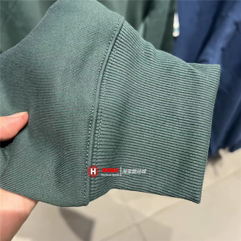 Adidas Adicolor Contemp Hoodie HK0304 Green Logo Top Hoody