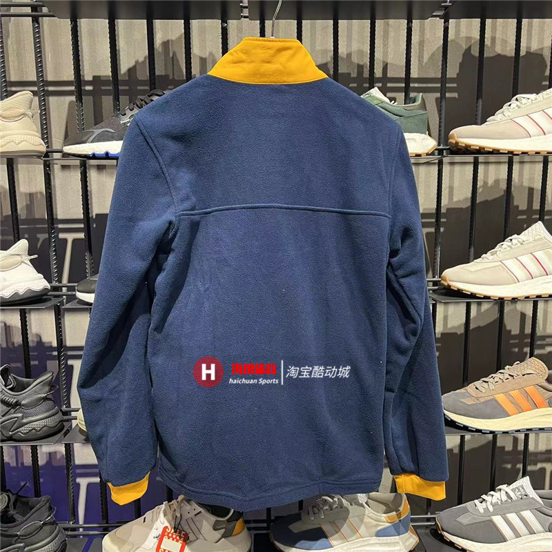 Adidas Original WH Snap Fleece II8485 Grey Sweater II8482 Navy Jacket