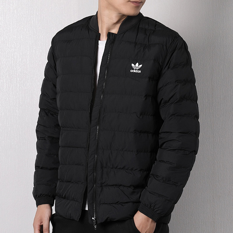 Adidas Mens Black Jacket in DJ3191 SST Outdoor Superstar Jacket