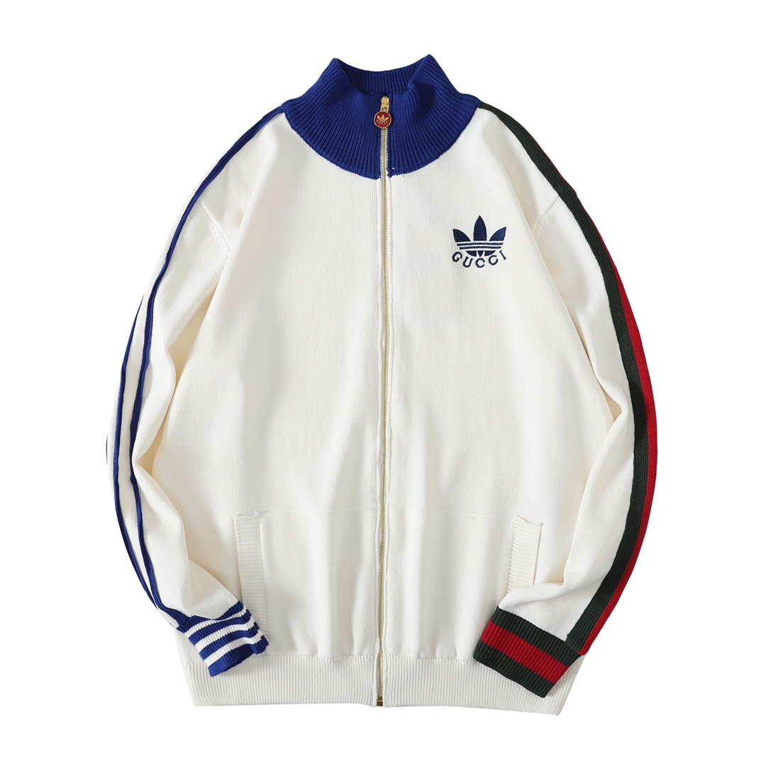 Adidas X Gucci Collaboration Sport Zip Jacket Knitting TS00200 Jacket