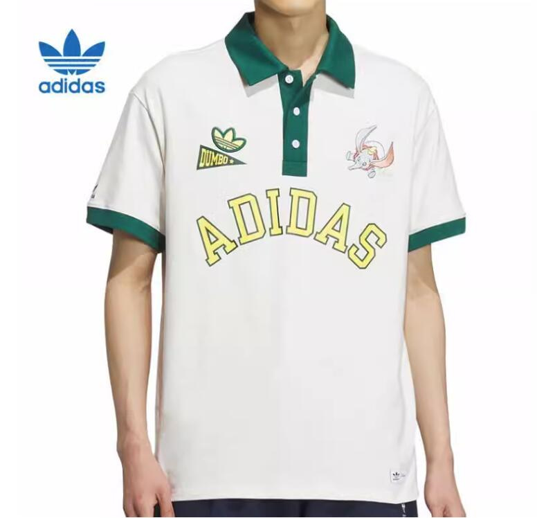 Adidas Original Dumbo Polo Shirts IN1075 IN1077 Two Colors Summer Tees