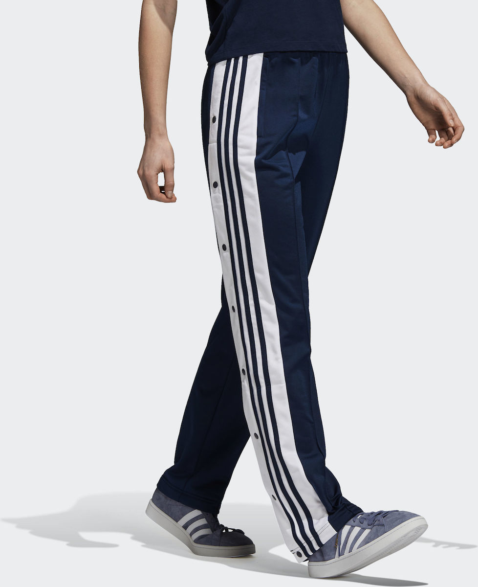 Adidas OG Adibreak Track Pants DH3155 Womens Side Stripe Track Pants Navy Jogger Pants