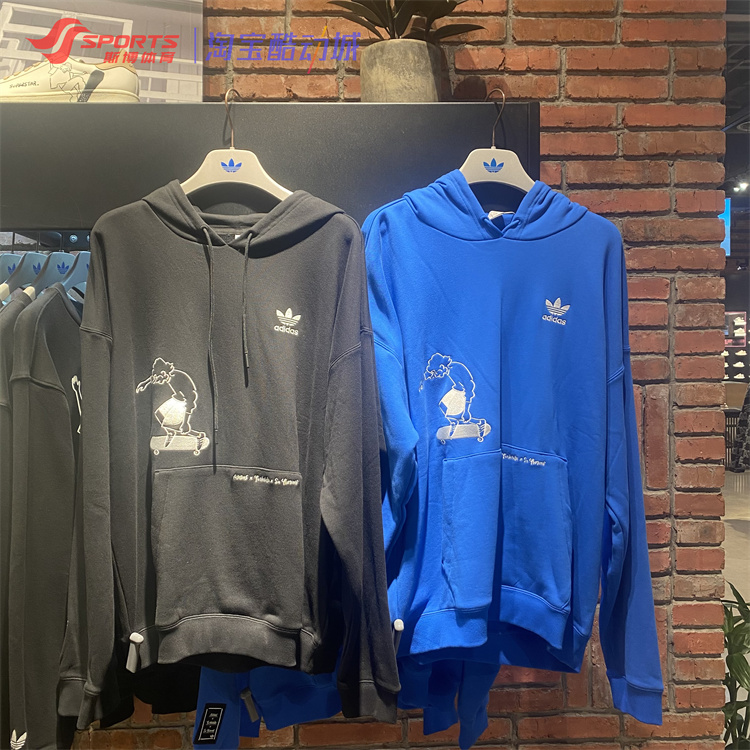 Adidas Originals IK4310 Blue IK4309 Black Hoody