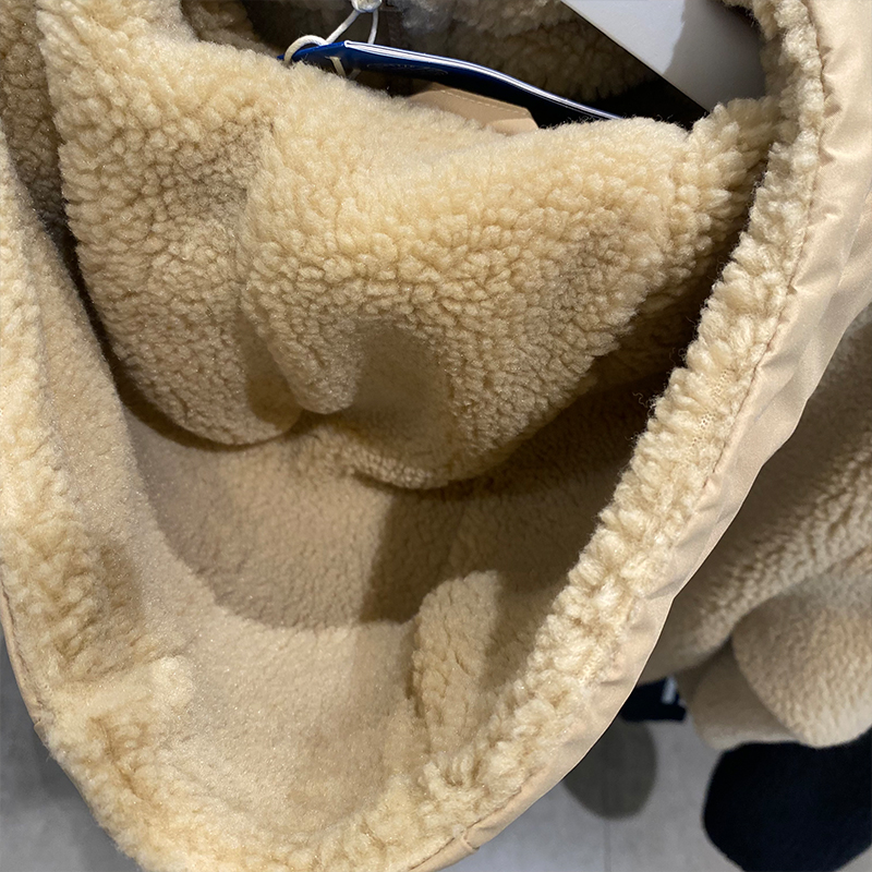 Adidas Originals MC Sherpa Jacket Logo HS2006 Beige HS2004 Black Fleece Jacket