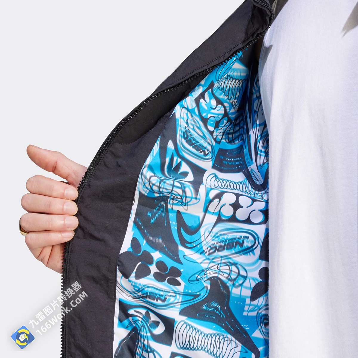 Adidas NSRC Track Top Black IL4969 Adidas Originals x No Sleep Rave Club