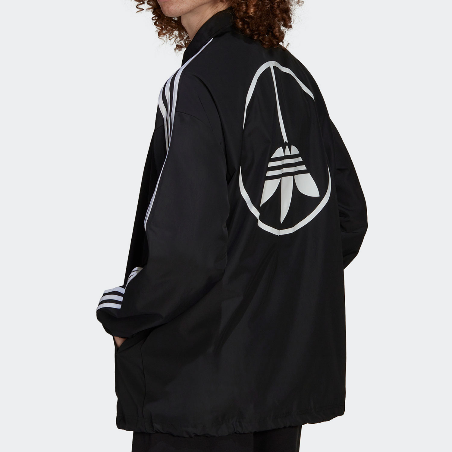 Adidas Originals Sports Long Sleeves Jacket Black HF4895 Track Top