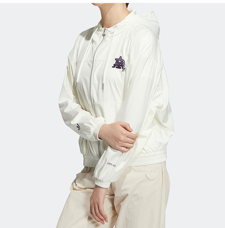 Adidas Womens Bomba Hoody HS1933 White Modern Collegiate Jacket