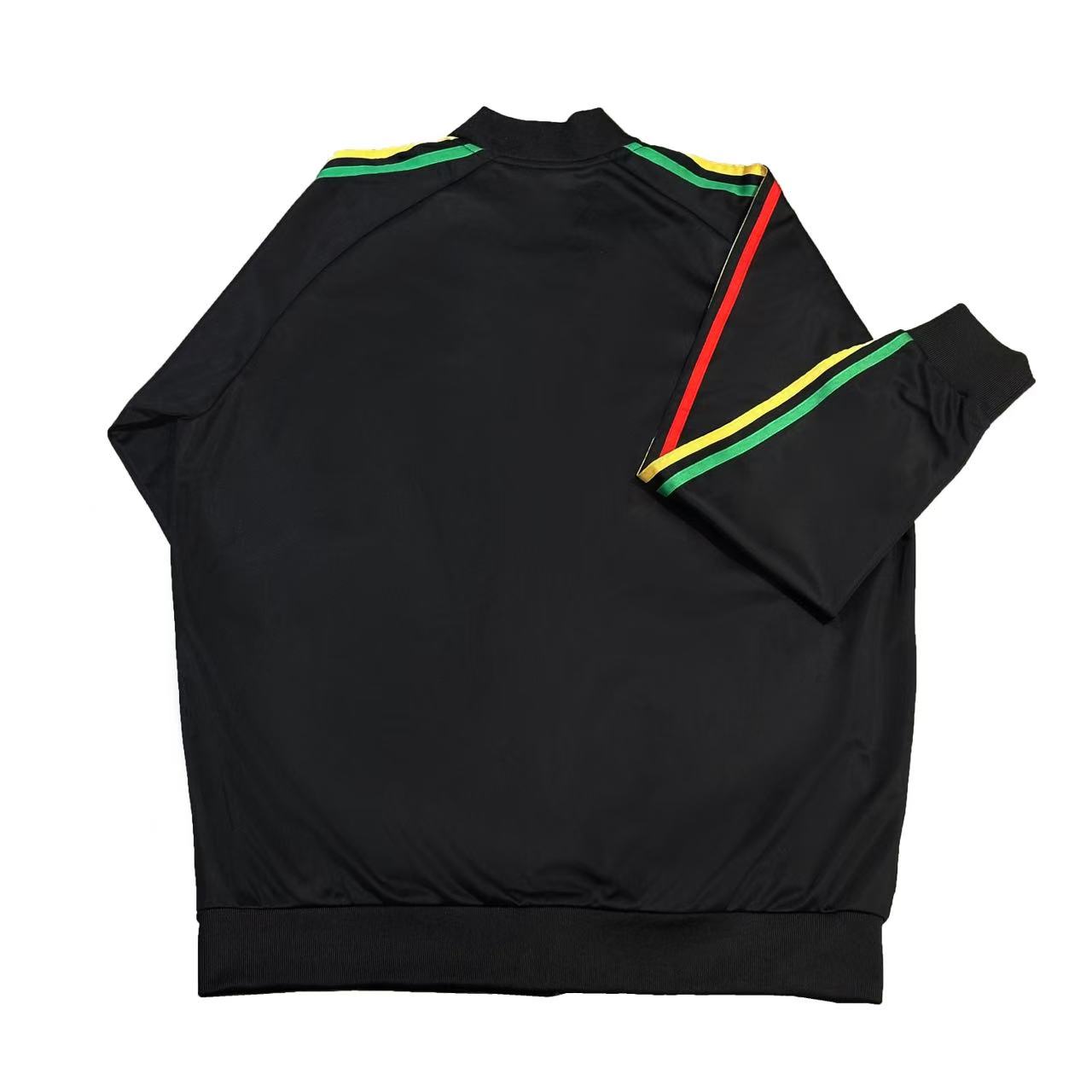 Original Adidas Colorful Rasta Jacket IS2886 Track Top Jamaica Jacket