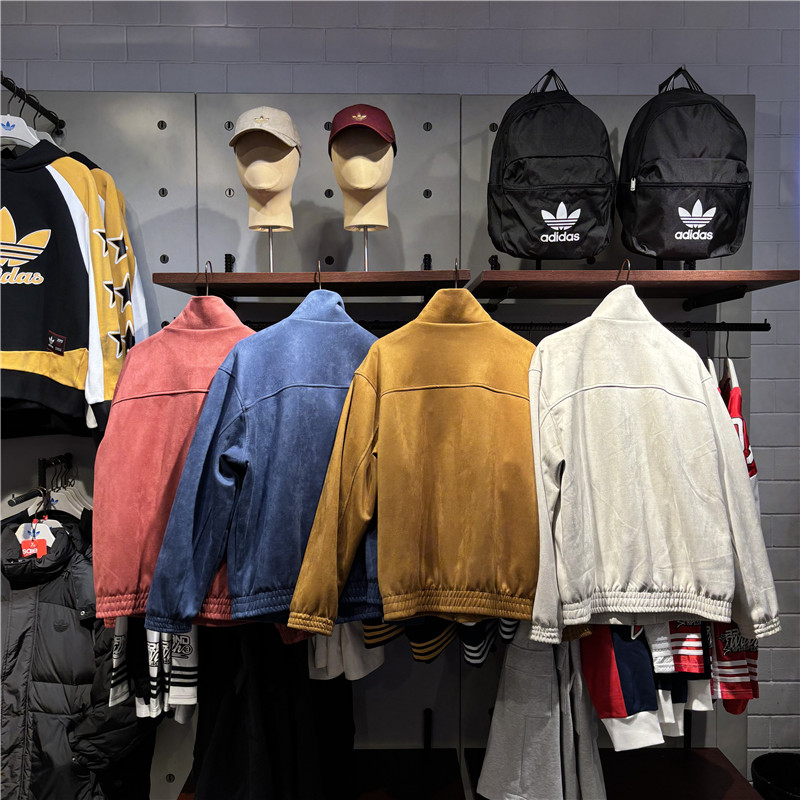 Adidas Originals Year Of The Snake JZ9944 Versatile Suede Jacket