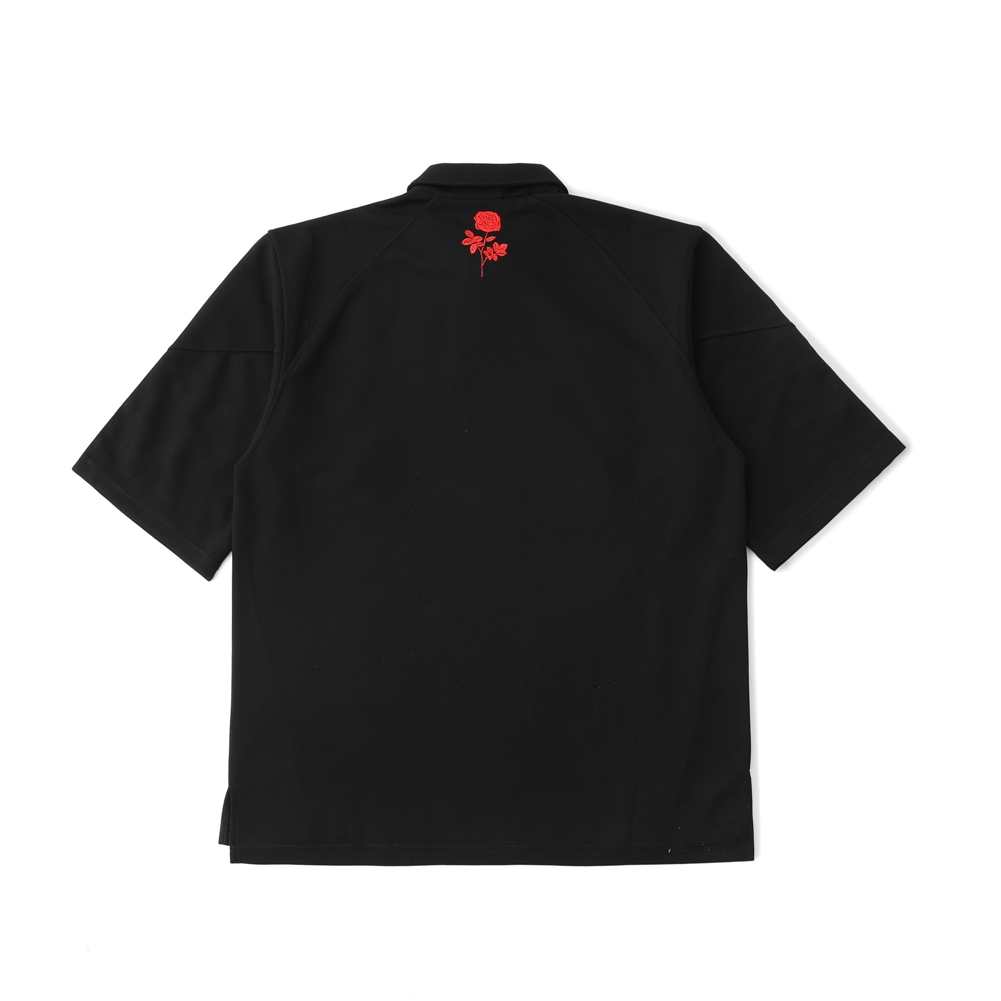 adidas x Willy Chavarria Logo Polo Shirt 'Black' - JV8848