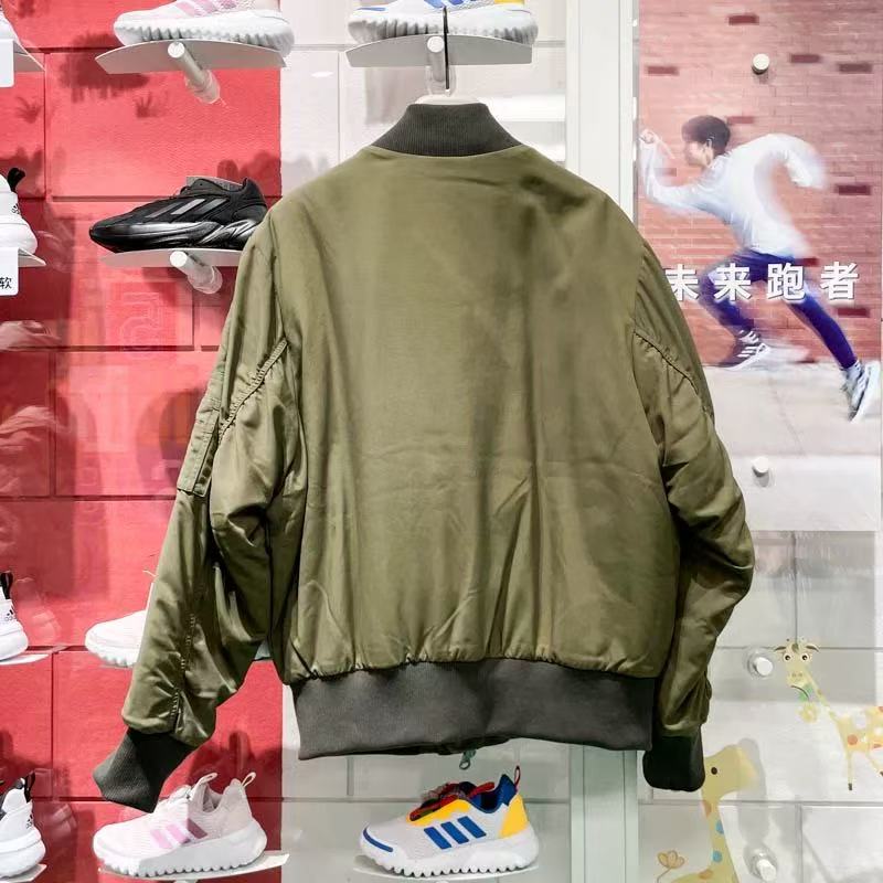 adidas Others NEW PAD JKT Blouson S Polyester Khaki JD3744 Coat Black JD3743 Winter Coat